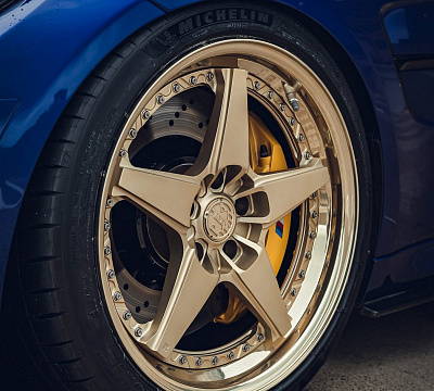 Фото дисков Anrky RS5 на BMW 3/M3 (F3x/F80)