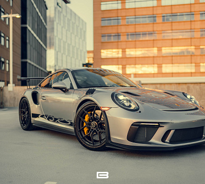 Фото дисков Brixton Forged CM5-R на Porsche 911 VII