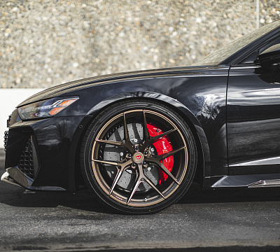 Фото дисков Vossen S21-01 на Audi A/RS 6 (C8)