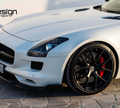 Фото дисков HRE P101 на Mercedes-Benz SLS AMG