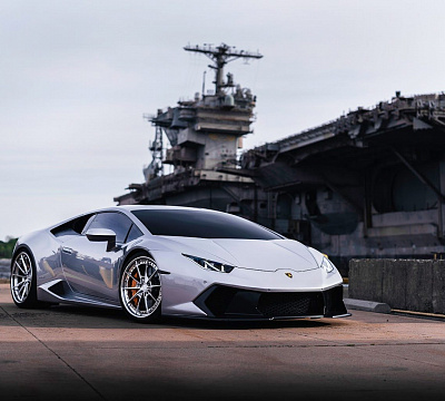 Фото дисков Anrky AN38 на Lamborghini Huracan
