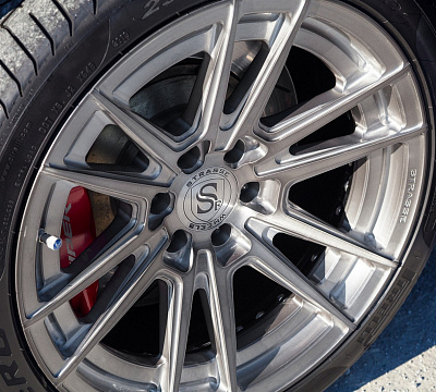 Фото дисков Strasse Wheels SV12 Deep Concave Duoblock на Dodge Viper