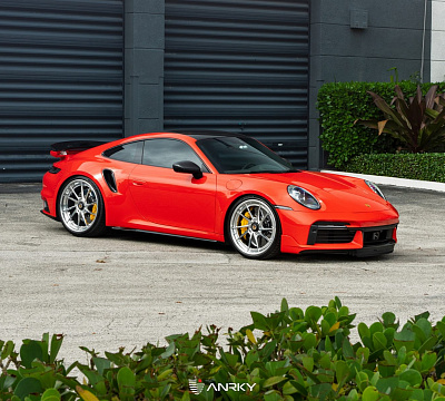 Фото дисков Anrky AN33 на Porsche 911 VIII