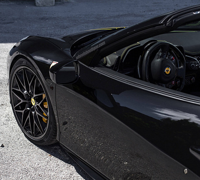 Фото дисков HRE S200 на Ferrari 458