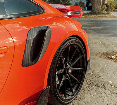 Фото дисков Strasse Wheels SV10 Deep Concave Duoblock на Porsche 911 VIII