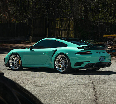 Фото дисков HRE S107SC на Porsche 911 VII