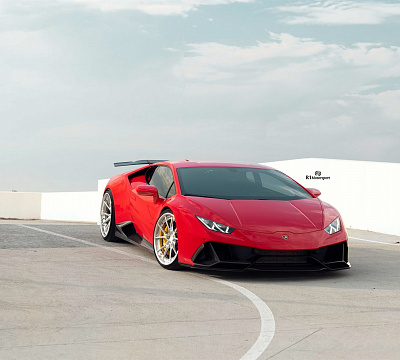 Фото дисков Anrky AN32 на Lamborghini Huracan