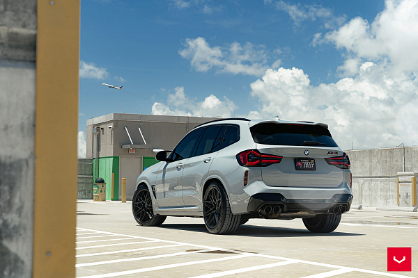 Фото дисков Vossen HF-7 Черный глянец на BMW X3/X3 M (G01/F97)