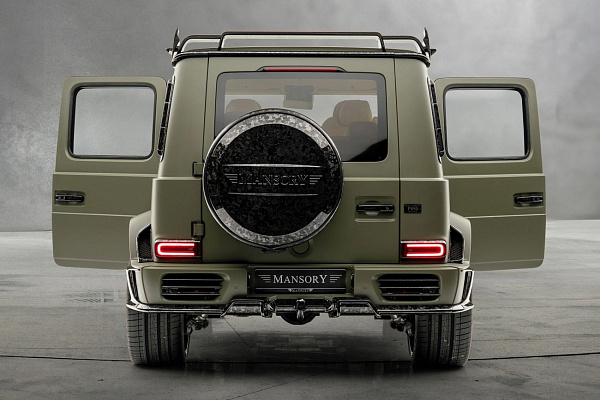 Фото дисков Mansory FD.15 Черный глянец на Mercedes-Benz G-Class III
