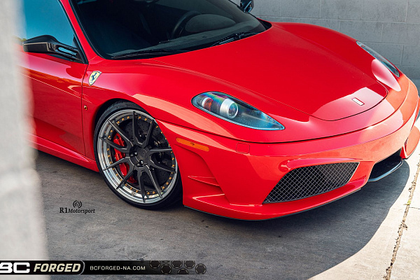 Фото дисков BC Forged HCA162 Матовый графит на Ferrari F430