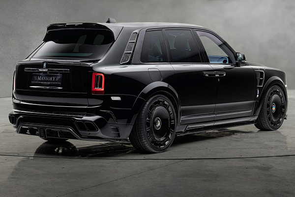 Фото дисков Mansory FD.15 Черный глянец на Rolls-Royce Cullinan