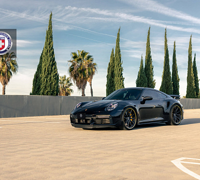 Фото дисков HRE S104SC на Porsche 911 VIII