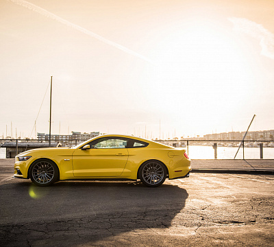 Фото дисков Vossen VFS-2 на Ford Mustang VI