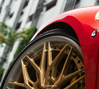 Фото дисков Anrky S3-X1 на Ferrari F8