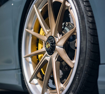 Фото дисков Anrky AN38 на Porsche 911 VII