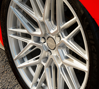 Фото дисков Vossen HF-7 на Ford Mustang VI
