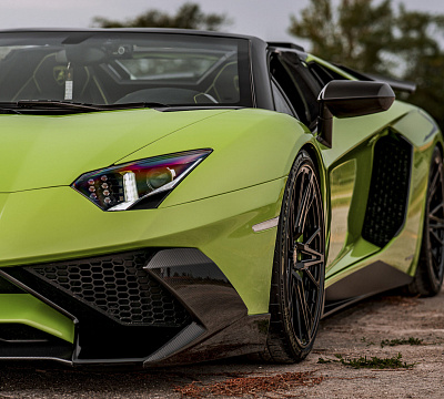 Фото дисков Vossen M-X6 на Lamborghini Aventador