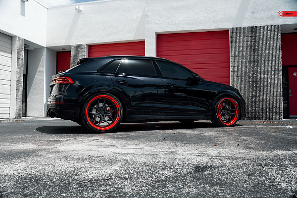 Фото дисков Anrky S3-X4 Черный сатин на Audi Q8