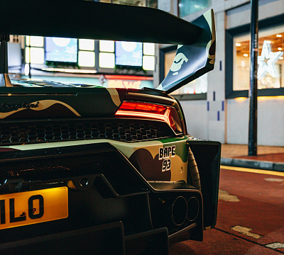 Фото дисков Brixton Forged TR05 AERO1 на Lamborghini Huracan