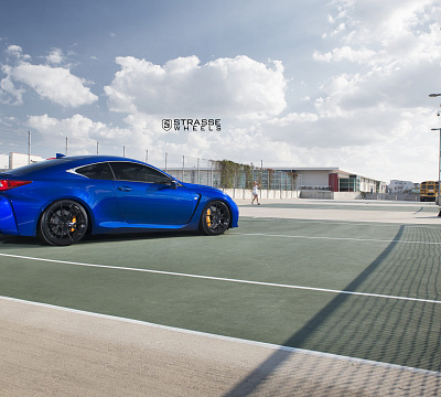 Фото дисков Strasse Wheels SM5R Deep Concave Monoblock на Lexus RC