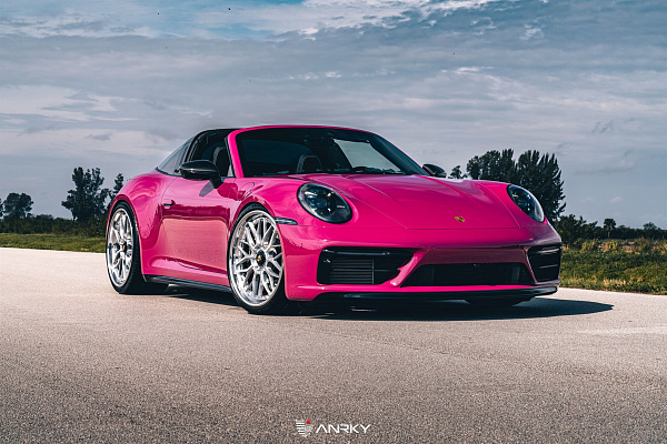 Фото дисков Anrky RS1 Глянцевый лак на Porsche 911 VIII