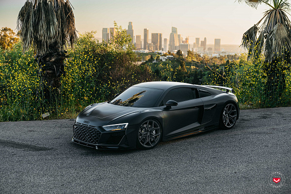 Фото дисков Vossen EVO-3R Глянцевый темный лак на Audi R8 (4S)