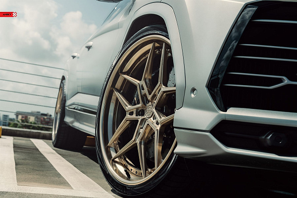 Фото дисков Anrky S3-X4 Глянцевая шампань на Lamborghini Urus