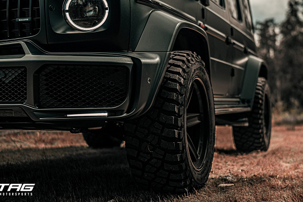 Фото дисков Anrky AN35 Черный сатин на Mercedes-Benz G-Class III