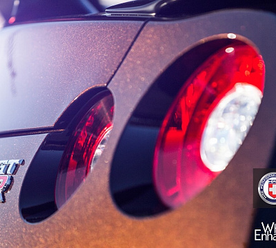 Фото дисков HRE S101 на Nissan GT-R