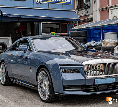 Фото дисков Vossen S17-16 на Rolls-Royce Spectre