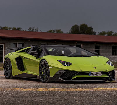 Фото дисков Vossen M-X6 на Lamborghini Aventador