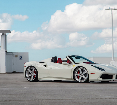 Фото дисков Anrky AN35 на Ferrari 488