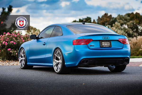 Фото дисков HRE S101 Глянцевый тонированный лак на Audi A/S/RS 5 (8T)