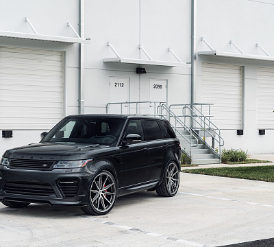 Фото дисков Vossen HF-3 на Land Rover Range Rover Sport II