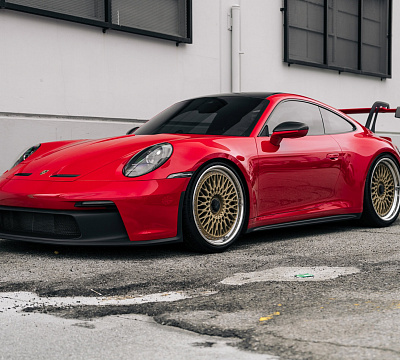 Фото дисков Brixton Forged TR20 на Porsche 911 VIII