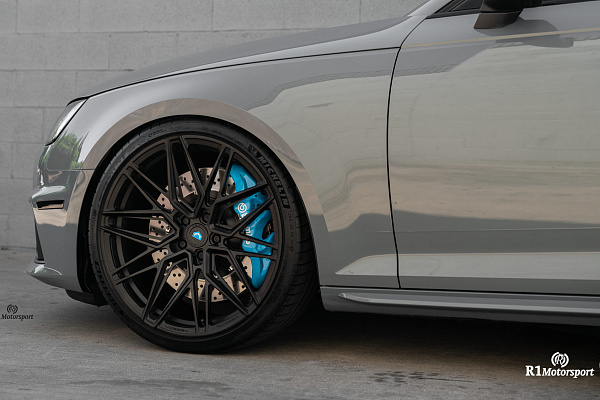 Фото дисков Vossen EVO-5R Глянцевый лак на Audi A/S/RS 4 (B9)