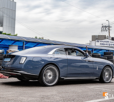 Фото дисков Vossen S17-16 на Rolls-Royce Spectre