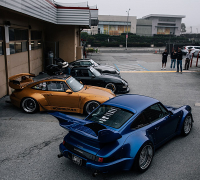 Фото дисков Brixton Forged TR20 на Porsche 911 III
