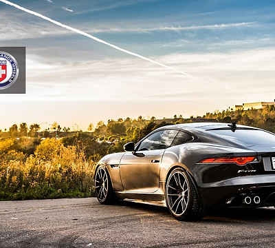 Фото дисков HRE P104 на Jaguar F-Type