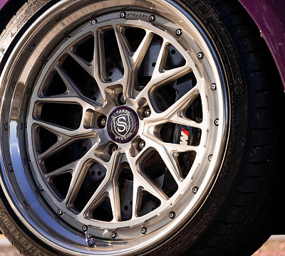 Фото дисков Strasse Wheels SV10M Track на BMW 4/M4 (G22/G82)
