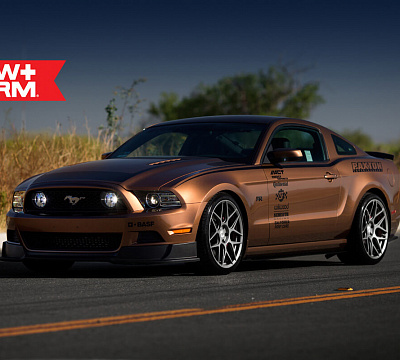 Фото дисков HRE FF01 на Ford Mustang V
