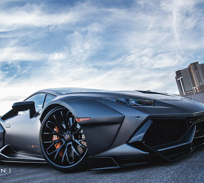 Фото дисков Savini SV83 на Lamborghini Huracan