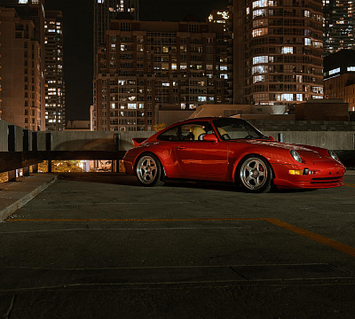 Фото дисков HRE 527 на Porsche 911 IV