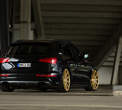 Фото дисков Vossen CV4 на Audi Q5 (8R)