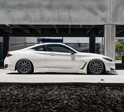 Фото дисков Vossen HF-2 на Infiniti Q60 II