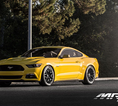 Фото дисков MRR GF9 на Ford Mustang VI