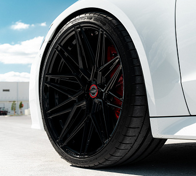Фото дисков Vossen HF-7 на Audi A/RS 7 (4K)