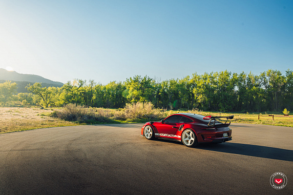 Фото дисков Vossen GEN-01 Белый глянец на Porsche 911 VII