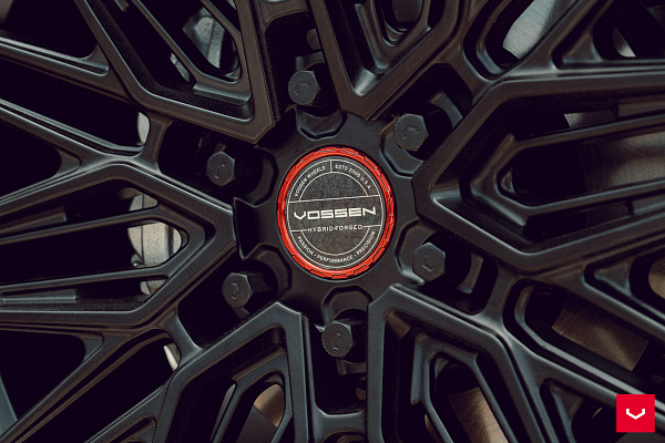 Фото дисков Vossen HF6-5 Черный сатин на Toyota Land Cruiser Prado 250