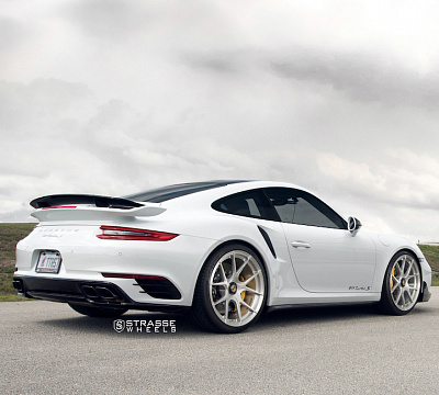 Фото дисков Strasse Wheels SM5R Deep Concave Monoblock на Porsche 911 VII